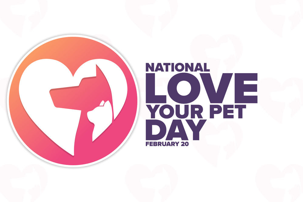 National Love your Pets Day Logo