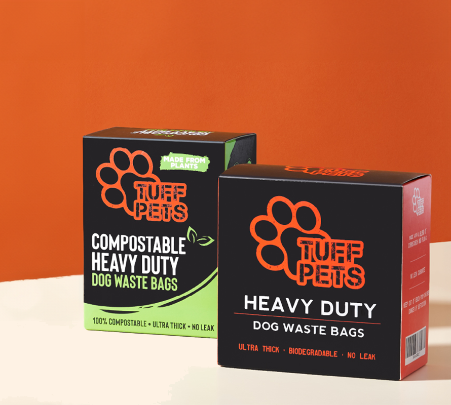 Tuff Pets Compostable & Biodegradable dog poo bags