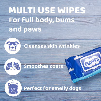 Floofs Pet Wipes - For Cats & Dogs