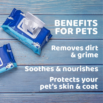 Floofs Pet Wipes - For Cats & Dogs