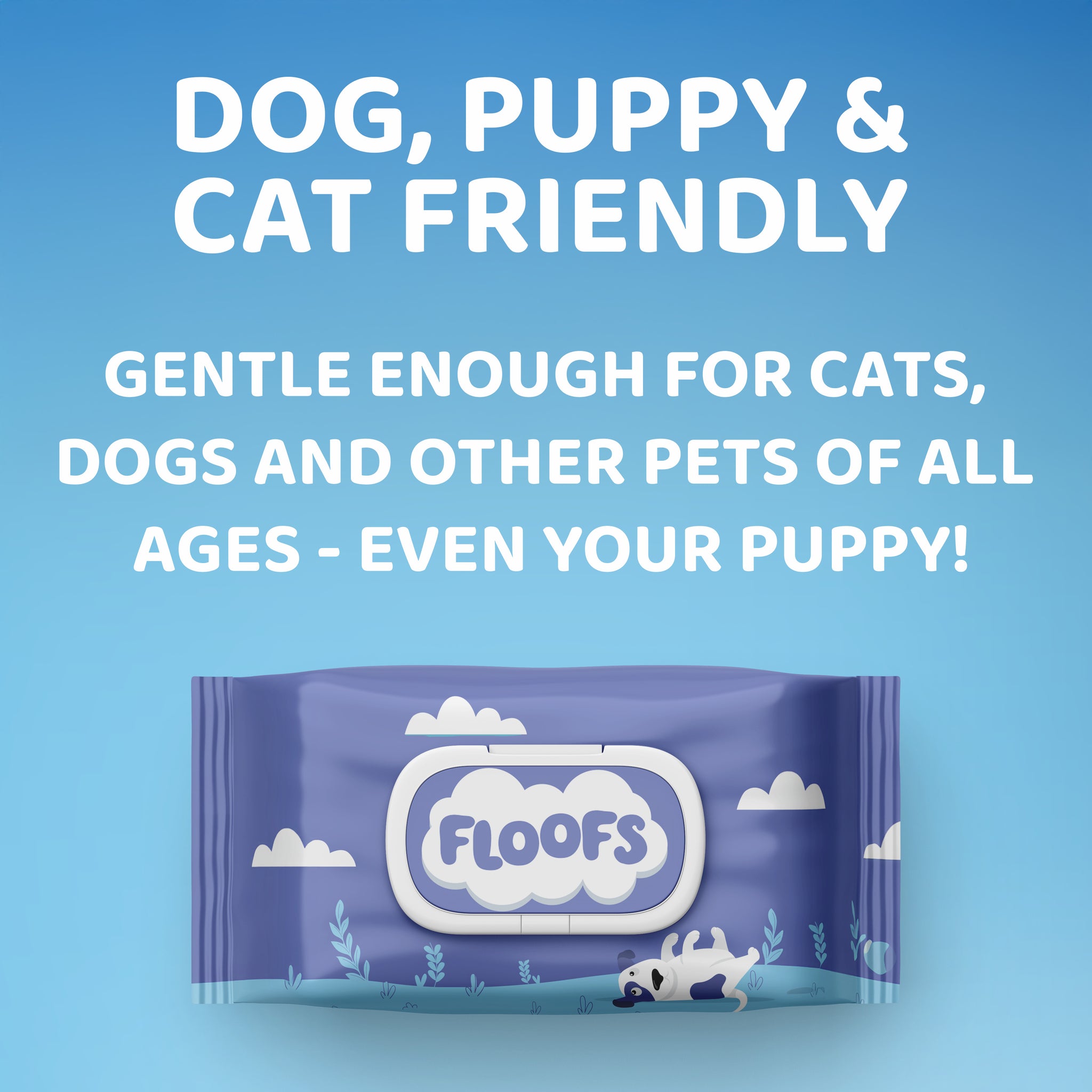 Floofs Pet Wipes - For Cats & Dogs