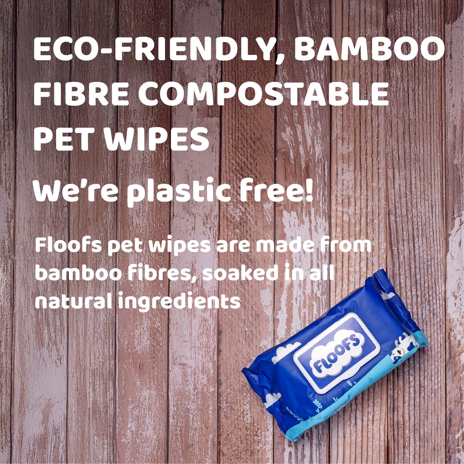 Floofs Pet Wipes - For Cats & Dogs