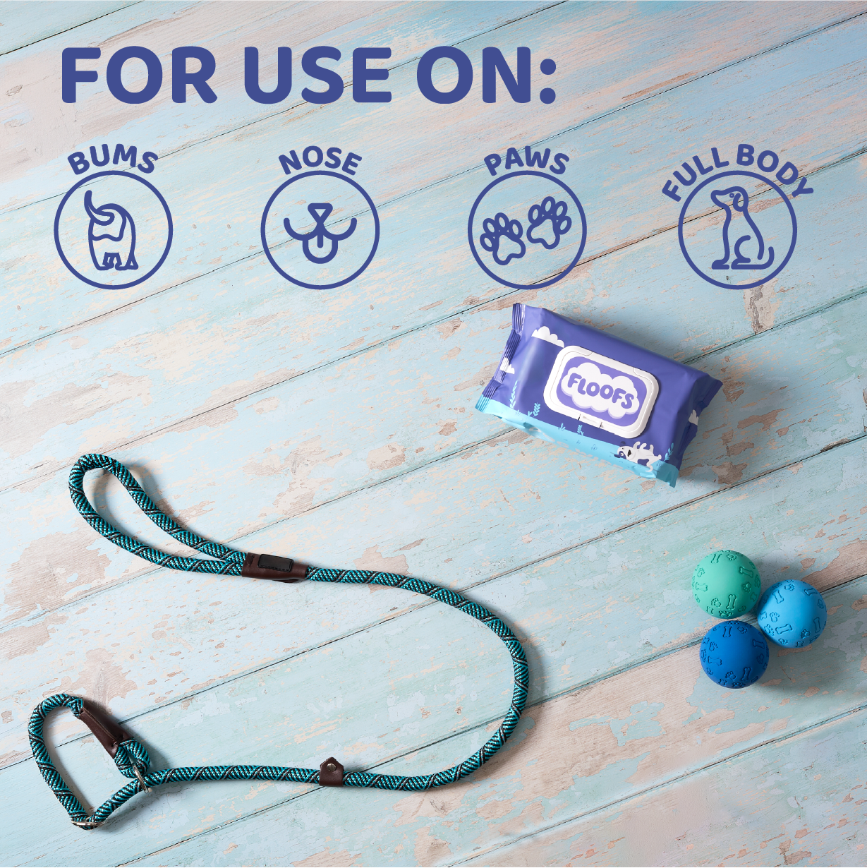 Floofs Pet Wipes - For Cats & Dogs