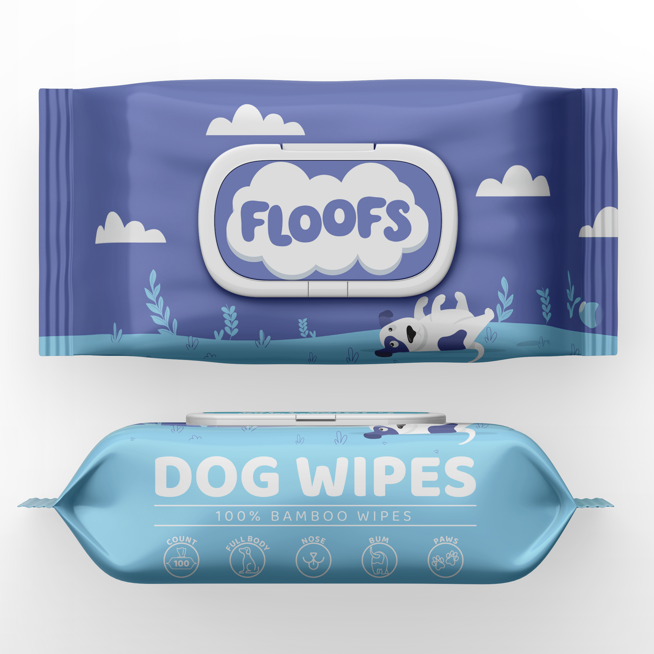 Floofs Pet Wipes - For Cats & Dogs