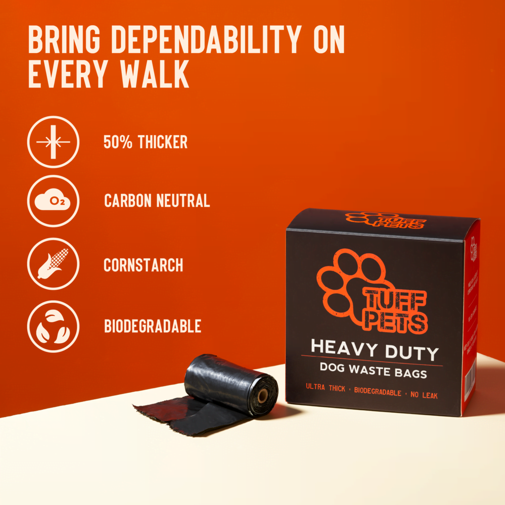Bring Dependability On Every Walk: 50% Thicker, Carbon Neutral, Cornstarch Blend, Biodegradable 